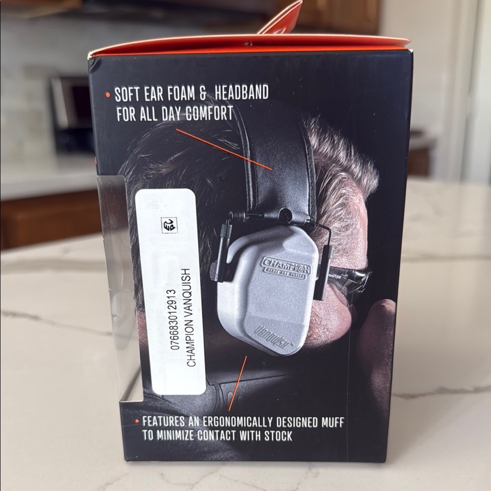New In Box Champion Black Passive Hearing Protection - Picture 2 of 4